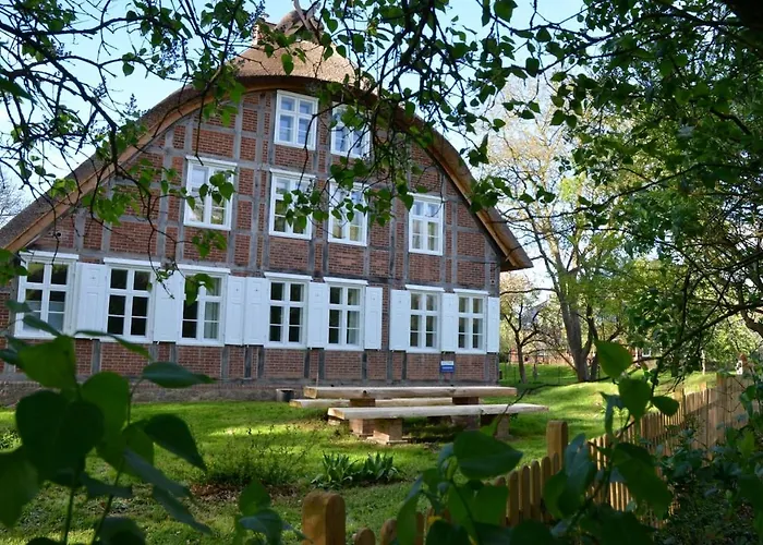 Appartement Deichkind - Reetdachhaus Direkt Am Elbdeich *